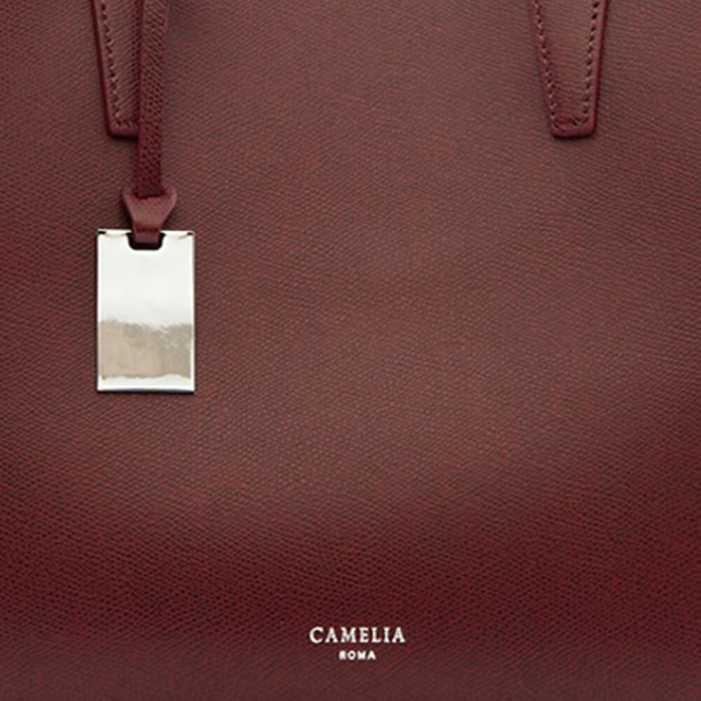 camelia roma,カメリアローマ,トートバッグ,ワインレッド